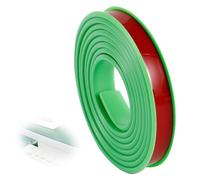 SMELEDFCFK Protection De Bord De Meubles 9mm-40mm, Bande De Couvre Chant Plans De Travail en Forme De U, Couvre Chant Auto-adhésive pour Contreplaqué Bois(Green,9mmx5m)