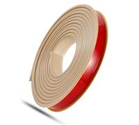 SMELEDFCFK Protection De Bord De Meubles en Forme De U, Bande De Chant De Plan De Travail 9-40mm, Bande De Chant De Meuble 1m Bordure en Placage pour Armoire Table Meuble Comptoir(Khaki,22mm)