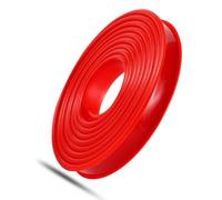 SMELEDFCFK Protection De Bord De Meubles en Forme De U, Bande De Chant De Plan De Travail 9-40mm, Bande De Chant De Meuble 1m Bordure en Placage pour Armoire Table Meuble Comptoir(Red,17mm)