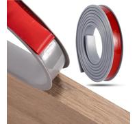 SMELEDFCFK Protection De Bord De Meubles Flexible, Bande De Chant 15mm 20mm 25mm 36mm 40mm, Couvre Chant en Forme De U pour Comptoir Table Armoire Plan De Travail, Longueur 5m(Grey,2m*12mm)
