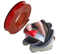 SMELEDFCFK Protection De Bord De Meubles pour Bords 9mm-50mm, Ruban Adhésif Bords D'armoire Bande De Couvre Chant 20M, Bordure De Placage U-Form pour Table Comptoir Armoire(Burgundy,36mm)