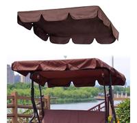 SMELEDFCFK Toit De Rechange pour Balancelle De Jardin De 2 3 Places, Toit De Balançoire Extérieur Imperméable, Housse De Rechange pour Terrasse Meubles Balancelle Hamac(64.5x45in/164x114cm)