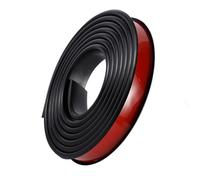 SMELEDFCFK U-Form Bande De Bord De Meuble, Bordure De Placage pour Bords D'armoire 9mm-40mm, Moulure De Garniture Plans De Travail Auto-adhésive, Couvre Chant Étagère -Longueur 20m(Black,36mm)