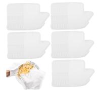 SMELEYOU 50pcs Glants saupoudrant des Gants de Nettoyage ménage de Nettoyage efficaces mouillés jetables ＆ à Sec Utiliser la Microfibre Anti-statistiques cutanée