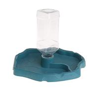 SMELEYOU Bol à Eau Tortue, Bol Reptile, mangeoire Automatique du réservoir d'eau pour Le Bol de Restauration de Tortues Reptiles, Distributeur d'eau de Tortue 2 dans 1.