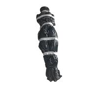 SMELEYOU Décorations effrayantes pour Halloween - Accessoires de victime morte effrayante dans un sac - Décoration de scène de crime d'extérieur - Accessoires de maison hantée effrayante (assemblage