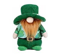 SMELEYOU Décorations GNOME pour la fête de la Patrie, Jouet en Peluche, poupée sans Visage, naine suédoise, naine Verte Irlandaise, décoration pour la fête de la Patrie