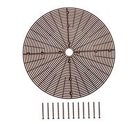 SMELEYOU Grilles de Pots de Plantes, Couvercle de Protection du Sol pour Pots de Fleurs, protège l'enfant de la saleté des Plantes, diamètre de Bouchon de creusement de Chat 20,47 Pouces, 4 pièces