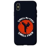 Smell My Feet Smell Them Karaté Fille Arts Martiaux Kung Fu Coque pour iPhone X/XS