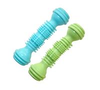 SMELL & SMILE Lot de 2 jouets de dentition interactifs pour chiens de petite taille et moyenne (14,7 x 4,1 cm-2273)