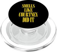 Smells Like Courtney Did It - Cool Punk Rock 90s Music Grunge PopSockets PopGrip pour MagSafe