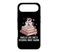 Smells Like She's Reading Smut Again Smutt Book Dark Romance Coque pour iPhone Air