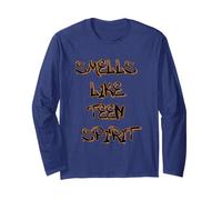 Smells Like Teen Spirit T-Shirt - Iconic & Grunge-Inspired Manche Longue
