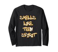Smells Like Teen Spirit T-Shirt - Iconic & Grunge-Inspired Manche Longue