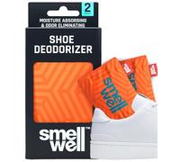 SmellWell active Geometric Orange 1516 - Inserts désodorisant naturel pour chaussures, gants, sacs (lot de 2)