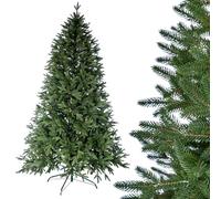 SMEREKA® Sapin de Noël Artificiel 230 cm Réaliste 100% Éléments moulé par Injection - Fabriqué en UE, Arbre de Noël Artificiel - Sapin Artificiel Christmas Tree