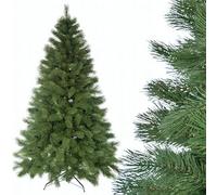 SMEREKA® Sapin de Noël Artificiel en Pin 150 cm - 100% Moulé par Injection, Fabriqué en UE - Avec Support en Métal - Comme un Véritable Sapin