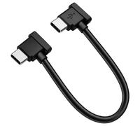 Smerfy Câble D'extension OTG USB-C à USB-C 15 cm, RC Tablet Phone Extension | Type C vers Type C Câble Transfert de Données OTG, Accessoire pour Contrôleur DJI Mini 2, Mavic 3, Air 2S, Noir.