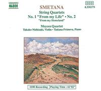 Quatuor Moyses – Smetana, B : Quatuors à cordes Nos 1 & 2 – NAXOS