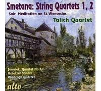 Smetana : Quatuors à cordes n° 1, 2. Talich.