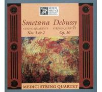 Smetana: String Quartets Nos. 1 & 2 / Debussy: String Quartets Op. 10 (UK Import)