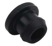 Smev Thetford Lot de 12 caoutchoucs de support en silicone résistant à la chaleur pour tiges de 5 mm Noir
