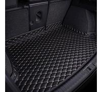 SMFDC Cuir Auto Tapis de Coffre pour Volkswagen T-Cross 2019-2022, AntidéRapant ImerméAbles Protection Tous Temps Voiture Accessoires IntéRieurs,D/Black~Beige