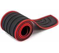 SMFDC Protection Pare Chocs Voiture pour Volvo EX30 2023-2024 2025, Résistant Aux Ayures Antidérapant Bande Coffre Pare-Chocs Bord Porte Seuil Strip,90cm*7cm-BlackRed