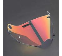 SMFDC Visière Casque Moto pour Arai Tour-CROSS3, Visage Moto Casque Pare-Brise Visière Accessoire Casques Moto Multicolore Résistant aux Rayures,Normal-E Aurora Red