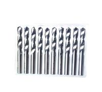 SMGLRUEAT 10pcs hard alloy straight shank drill 2.1mm rotary drill alloy twist drill