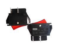 SMGLRUEAT 1pc Rocker switch power supply ship type four feet RL2-1-21-C-2-BK/BK-P2 RL2F A red light
