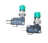 SMGLRUEAT 2pc AB5151 Metal support 10A VS10N001C2 key switch M10 button microswitch