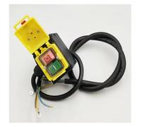 SMGLRUEAT Interrupteur électromagnétique à bouton-poussoir HCK3 250 V 16/6 A IP54, marche/arrêt, for machines à bois