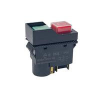 SMGLRUEAT Interrupteurs de puissance CK21 Interrupteurs électromagnétiques 250 V 16 A Interrupteurs à bouton-poussoir PA66