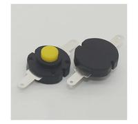 SMGLRUEAT Lot de 10 interrupteurs de lampe de poche 13 x 14 mm, pied plat 13 x 14, bouton marche/arrêt jaune, AC 250 V, 1,5 A