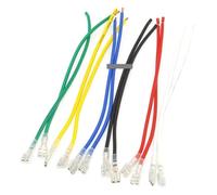 SMGLRUEAT Lot de 5 cosses à de 2,8 mm for interrupteurs métalliques de 16 mm et 19 mm, broches plates, connecteurs for interrupteurs à bouton-poussoir