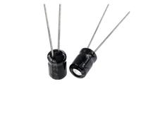 SMGLRUEAT Lot de 50 condensateurs électrolytiques en Aluminium, 22 uF, 16 V, MFD, CC, 4 x 5 mm, Radial, MF, uf, 2