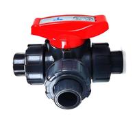 SMGLRUEAT Three way valve ball valve fast connection pipe pipe quick union DN15 ID 20MM DN20 DN25 DN32 DN40 DN50(DN25)