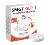 SMGT- Patch Nano Microneedle Patch, Perte de Poids Amincissant Patchs Naturels pour Ventre 4X Pouvoir Minceur Doux pour la Peau 3x3cm/1.18x1.18 Pouce pour Gestion du Corps Fournitures de Beauté
