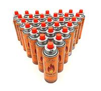 SMH LINE® Lot de 56 cartouches de gaz butane MSF-1A - 227 g - Brûleur Bunsen - Réchaud de camping - Chauffage à gaz - Brûleur à souder