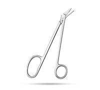 SMI 19 cm Ciseaux à Ongles de Pieds Extra Long Manche - Coupe-Ongles Incarnés Acier Inoxydable - Ciseaux de Pédicure pour Personnes Agées et Arthritiques - Poignée Ergonomique Grand Trou