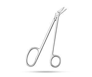 SMI 19 cm Ciseaux à Ongles de Pieds Extra Long Manche - Coupe-Ongles Incarnés Acier Inoxydable - Ciseaux de Pédicure pour Personnes Agées et Arthritiques - Poignée Ergonomique Grand Trou