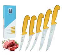 SMI 5 Pièces Set Couteau Boucher Solingen Couteaux De Boucher Acier Inoxydable Couteau Viande Couteau à Désosser Made in Germany