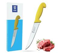 SMI 7 Pouces Couteau Boucher Solingen - Couteau de Boucher Professionnel Acier Inoxydable - Couteau à Viande pour Cuisine - German Steel 1.4116 - Made in Germany