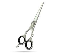 SMI - Ciseaux Coiffure gaucher 5,5 Pouce Ciseau Coiffeur En Acier Inoxydable Ciseaux Cheveux Ciseaux De Coupe Cheveux pour salon Hommes et Femmes Argent