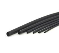 SMI Cordon rond RS2, diamètre : 2 mm, en caoutchouc mousse EPDM, noir, idéal comme joint d'étanchéité et pour le remplissage, cordon en caoutchouc, joint d'étanchéité (1 m)