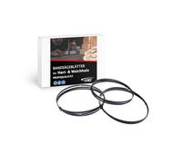 SMI Lot de 3 lames de scie à ruban pour bois, 1712 x 6 x 0,65 mm, 6 dents par pouce, compatible avec Metabo BAS 260 Swift, Elektra Beckum BAS 250 G, Einhell TC-SB 245
