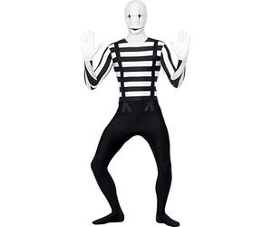 Smiffy's - 353598 - Mime Second Skin Suit Male Chest 46 24619 - Taille XL