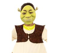 Smiffys 52356 Officially Licensed Shrek EVA Mask, Boys, Green, One Size
