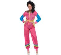 Smiffys Déguisement combinaison Ski Shell Colour Block années 80
